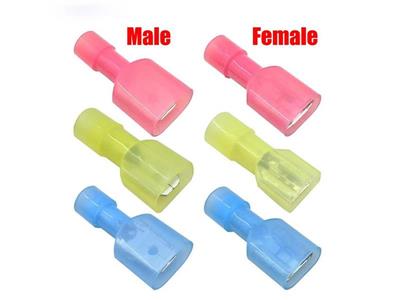 Nylon Fully Insulator Male and Femal Disconnect Terminals-FDFN & MDFN Series