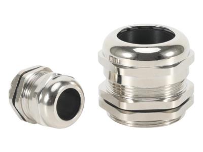  Nickel-Plated Brass Cable Gland