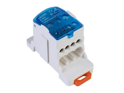 UKK80A  Din Rail Power Distribution Box